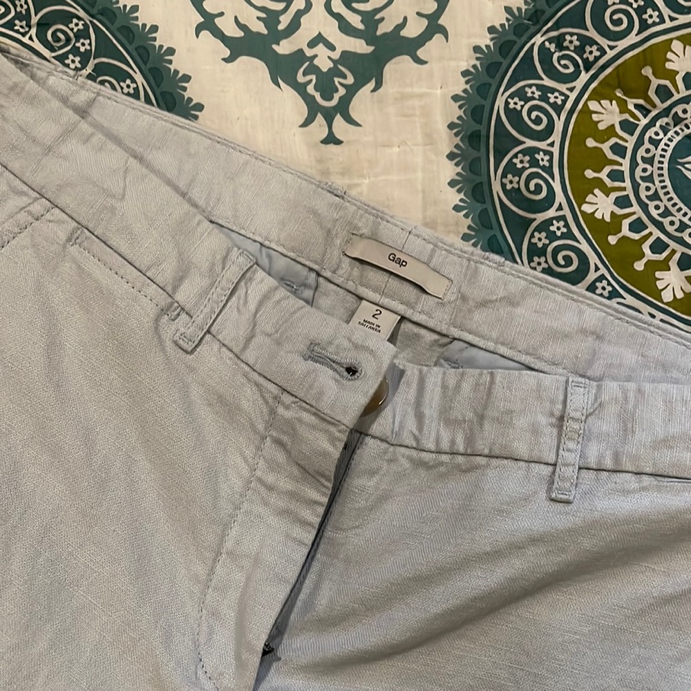 Gap linen/cotton pants